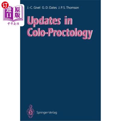 海外直订医药图书Updates in Colo-Proctology