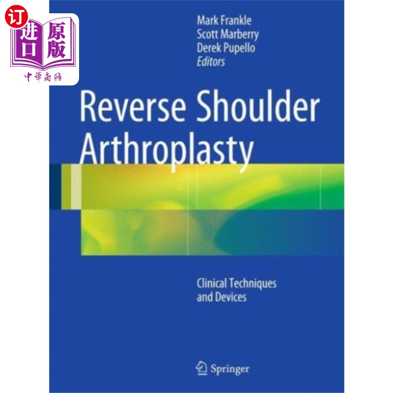 海外直订医药图书Reverse Shoulder Arthroplasty 反向肩关节置换术