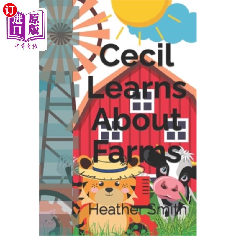海外直订Cecil Learns About Farms 塞西尔了解农场