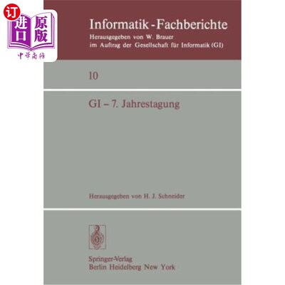 海外直订GI -- 7. Jahrestagung: Nürnberg, 26.- 28. September 1977 GI -- 7. Jahrestagung: Nürnberg, 2