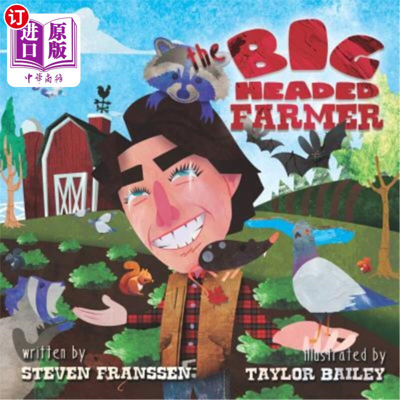 海外直订The Big Headed Farmer 大个头的农民