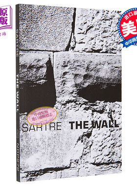 预售 让保罗 萨特 墙 豆瓣高分 英文原版 The Wall Intimacy and Other Stories Jean Paul Sartre 【中商原版】