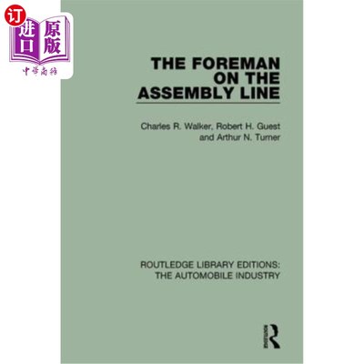 海外直订The Foreman on the Assembly Line 流水线上的领班