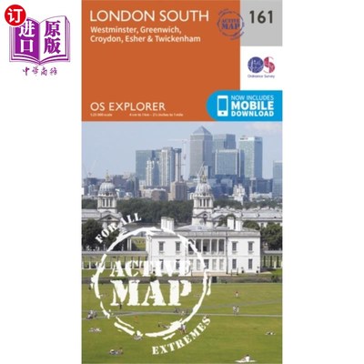海外直订London South, Westminster, Greenwich, Croydon, E... 伦敦南部、威斯敏斯特、格林威治、克罗伊登、埃舍尔和特威