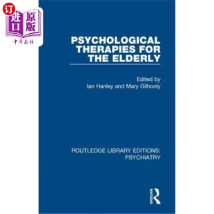 海外直订Psychological Therapies for the Elderly 老年人心理治疗