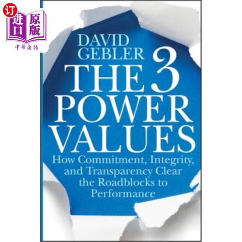 海外直订The Three Power Values 三种权力价值观