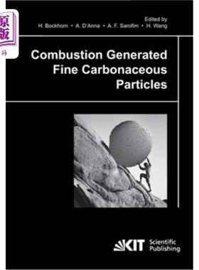 海外直订Combustion generated fine carbonaceous particles 燃烧产生细碳颗粒