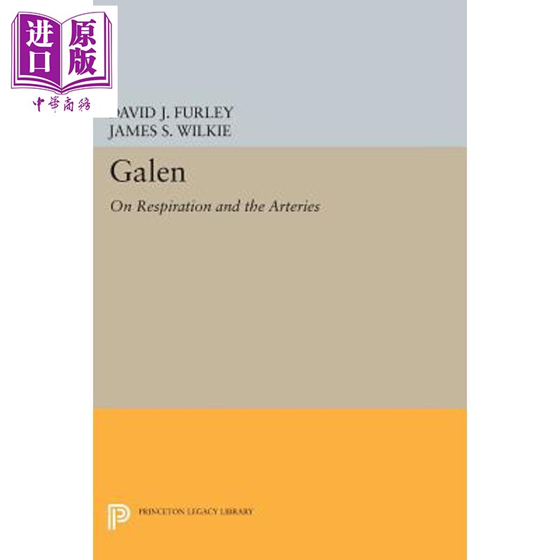 预售 盖伦 论呼吸与动脉 Galen On Respiration and the Arteries 英文原版 David J Furley【中商原版】