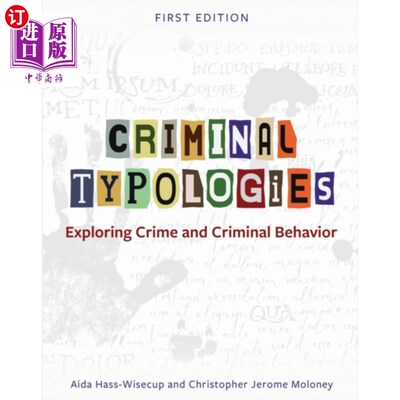 海外直订Criminal Typologies 犯罪类型学