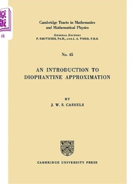 海外直订Diophant Approx 丢番图近似值