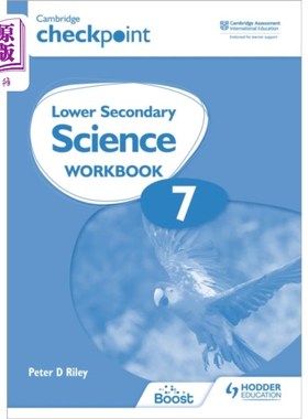 海外直订Cambridge Checkpoint Lower Secondary Science Wor... 剑桥关卡初中科学练习册7