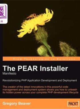 海外直订The PEAR Installer Manifesto PEAR安装程序宣言