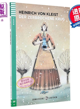 Erwachsene ELI Lektüren 系列 Der zerbrochene Krug 破罐子 含音频 德文原版 德语分级阅读文学小说【中商原版】