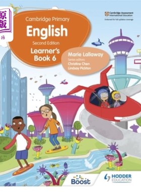 海外直订Cambridge Primary English Learner's Book 6: Hodder Education Group 剑桥小学英语教材第6册：霍德教育集团