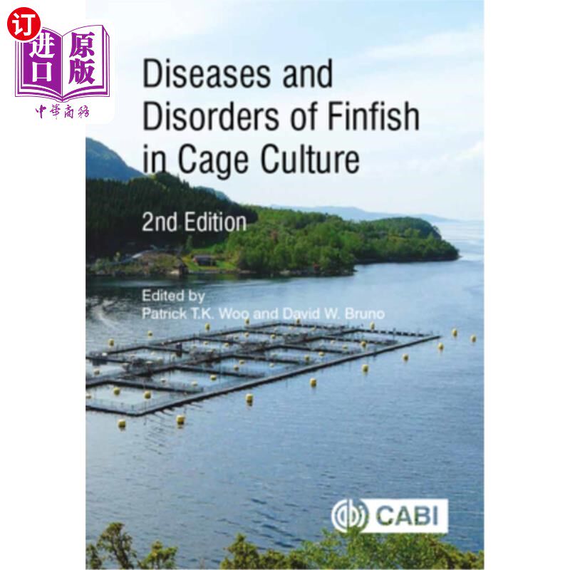 海外直订Diseases and Disorders of Finfish in Cage Culture [Op] 网箱养殖中鱼类的疾病与失调[Op]