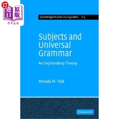 海外直订Subjects and Universal Grammar 主语与普遍语法