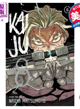 预售 漫画 怪兽8号 6 Kaiju No. 8, Vol. 6 英文原版 平装 Matsumoto  Naoya【中商原版】