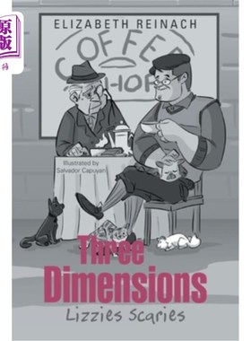海外直订Three Dimensions: Lizzies Scaries 三维：利兹伤疤