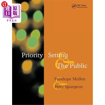 海外直订医药图书Priority Setting and the Public 优先级设置和公众