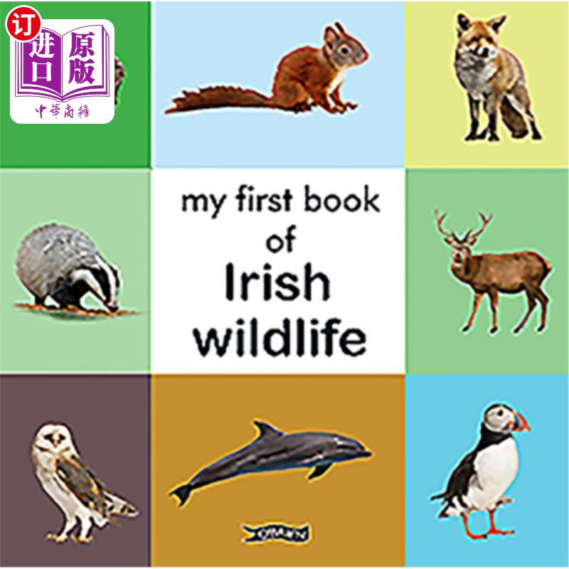 海外直订My First Book of Irish Wildlife 我的第一本关于爱尔兰野生动物的书
