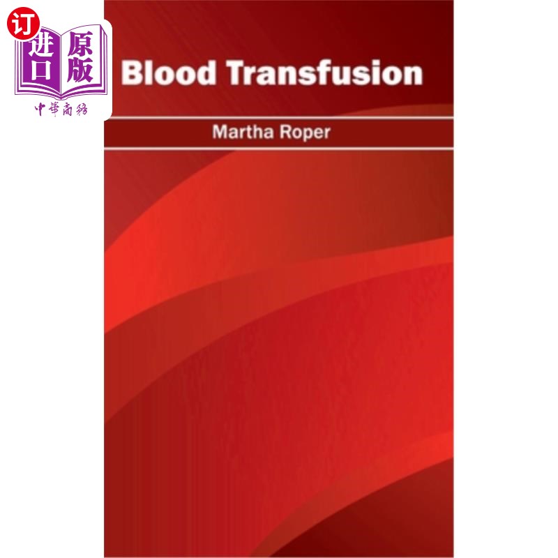 海外直订医药图书Blood Transfusion 输血