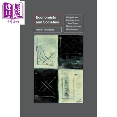 预售 经济学家与社会 美国 英国与法国的学科与专业 Hardcover Economists and Societies Marion Fourcade【中商原版】