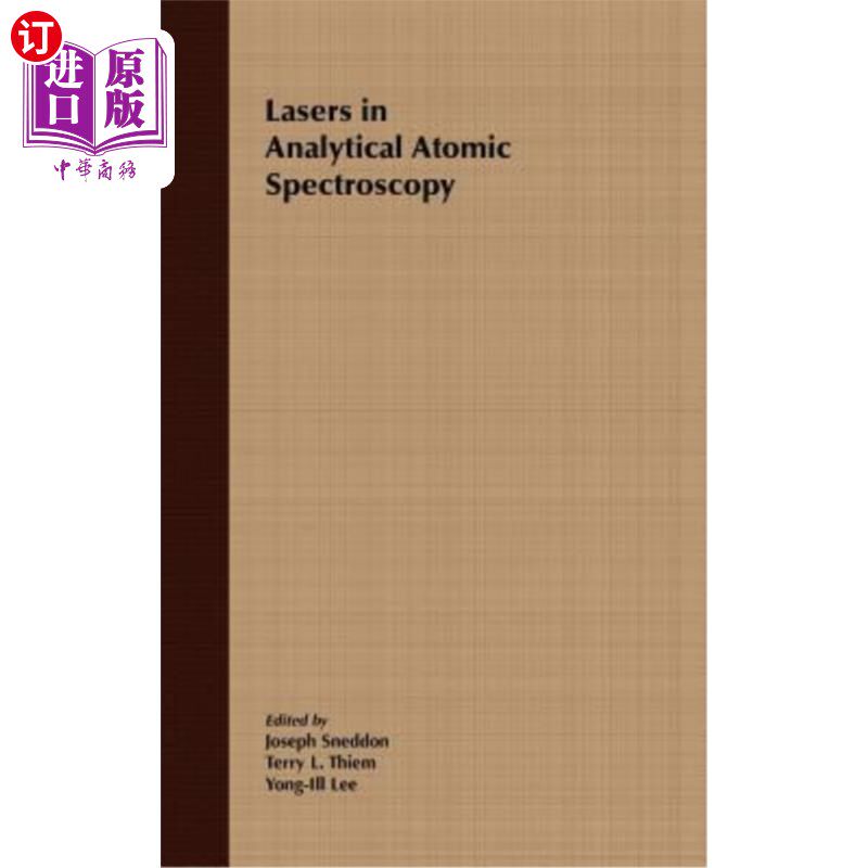海外直订Lasers in Analytical Atomic Spectroscopy 分析原子光谱中的激光