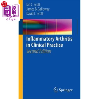海外直订医药图书Inflammatory Arthritis in Clinical Practice 炎症性关节炎的临床实践