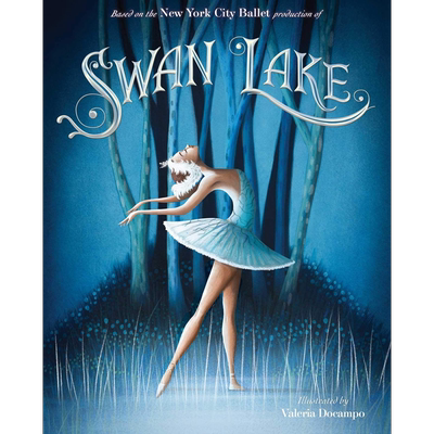 天鹅湖 英文原版 Swan Lake 精装 经典芭蕾舞剧故事绘本 纽约市芭蕾舞团【中商原版】