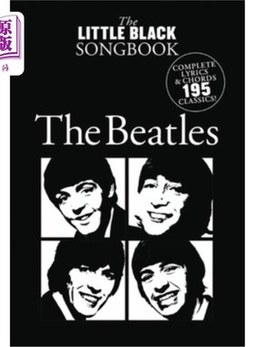 海外直订The Beatles - The Little Black Songbook 披头士乐队-小黑歌本