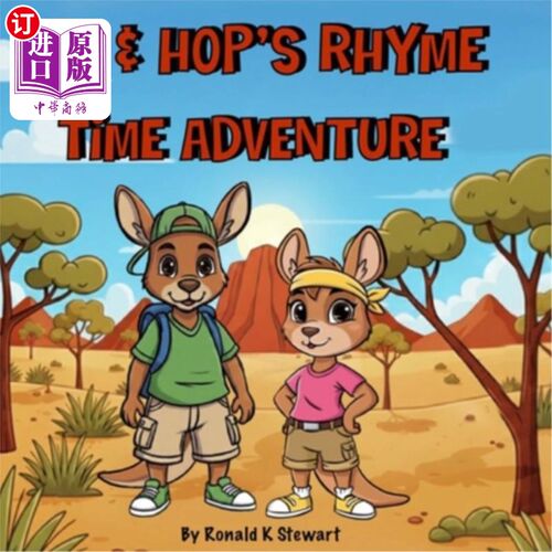 海外直订Hip and Hop's Rhyme Time Adventure: Quest for the magical boomerang Hip and Hop的押韵时间冒险：寻找神奇的回