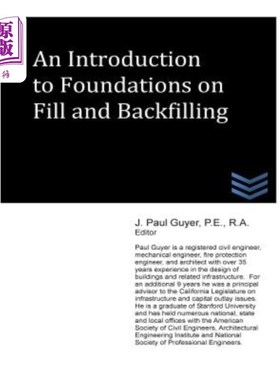 海外直订An Introduction to Foundations on Fill and Backfilling 地基填筑与回填简介