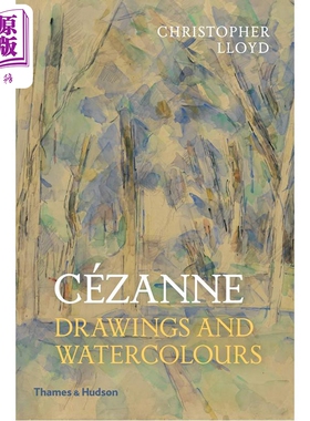 塞尚 Cezanne 进口艺术 Drawings and Watercolours 素描和水彩画 进口画册 印象派画家【中商原版】