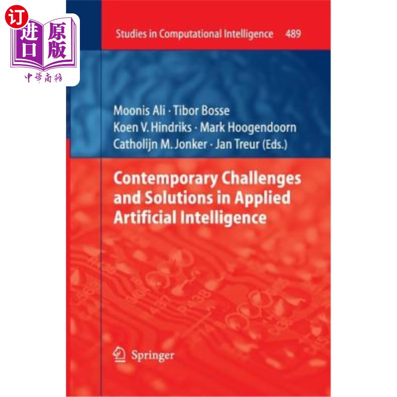 海外直订Contemporary Challenges and Solutions in Applied Artificial Intelligence 应用人工智能的当代挑战与解决方案