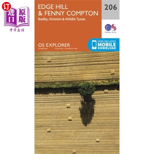 海外直订Edge Hill and Fenny Compton 边山和芬尼·康普顿
