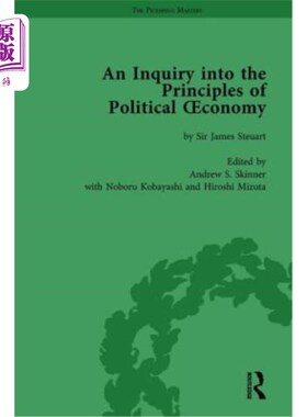 海外直订An Inquiry Into the Principles of Political Oeconomy Volume 3: A Variorum Editio 《政治经济学原理探究》第三