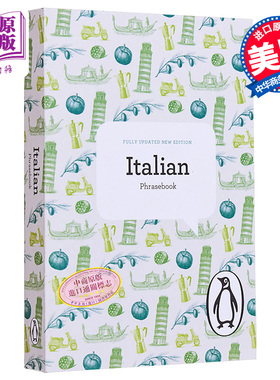 Penguin Italian Phrasebook 意大利语短语手册第四版（企鹅短语书库）意大利语学习 原版图书教材教辅参考工具书【中商原版?