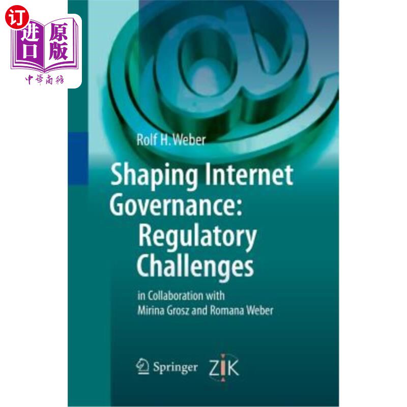 海外直订Shaping Internet Governance: Regulatory Challenges 塑造互联网治理：监管挑战