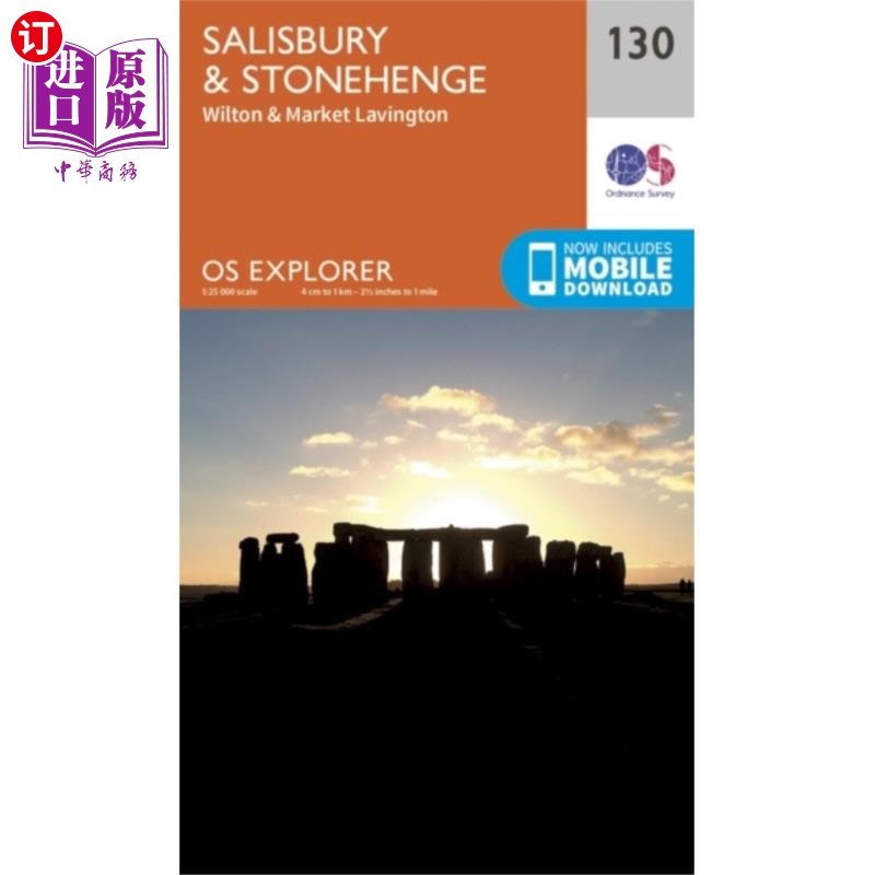 海外直订Salisbury and Stonehenge 索尔兹伯里和巨石阵