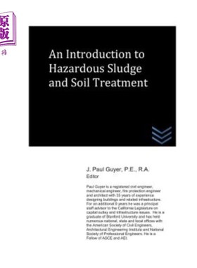 海外直订An Introduction to Hazardous Sludge and Soil Treatment 有害污泥及土壤处理简介