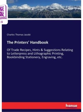 海外直订The Printers' Handbook 打印机手册
