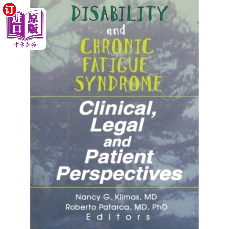 海外直订医药图书Disability and Chronic Fatigue Syndrome 残疾和慢性疲劳综合症