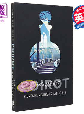 预售 阿加莎系列 帷幕 波洛 Curtain Poirot s Last Case 英文原版 Agatha Christie 悬疑侦探推理小说【中商原版】