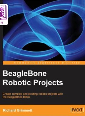 海外直订Beaglebone Robotic Projects Beaglebone机器人项目