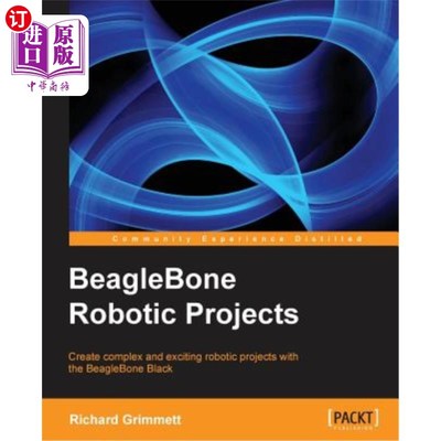 海外直订Beaglebone Robotic Projects Beaglebone机器人项目