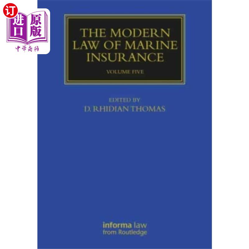 海外直订Modern Law of Marine Insurance 现代海上保险法
