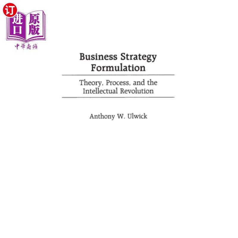 海外直订Business Strategy Formulation 商业策略制定