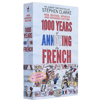 烦扰法国人 1000 年 1000 Years of Annoying the French 英文原版 STEPHEN CLARKE 伟大的失败【中商原版】