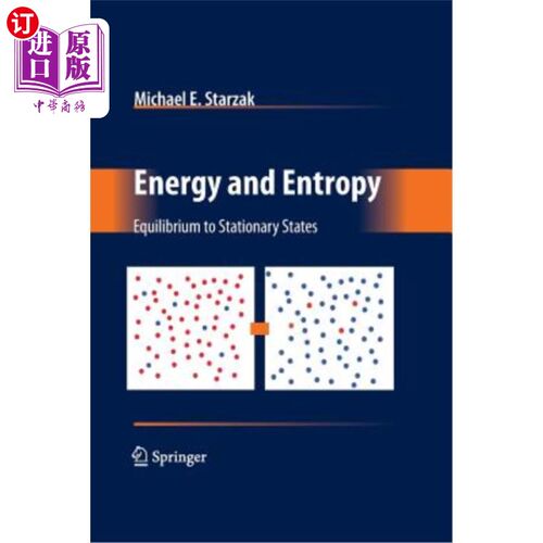 海外直订Energy and Entropy: Equilibrium to Stationary States 能量和熵：平衡到定态