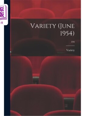 海外直订Variety (June 1954); 194 品种(1954年6月);194